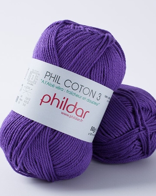 Phil Coton 3 - Violet
