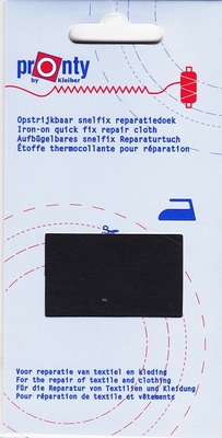 Snelfix Reparatiedoek Zwart  11 x 25 cm