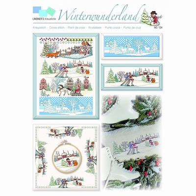 Lindner's borduurpatroon Winterwonderland