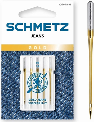 Schmetz Gold Jeans  5 stuks