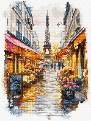 Borduurpakket Paris