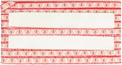 Vlinder band  1 meter