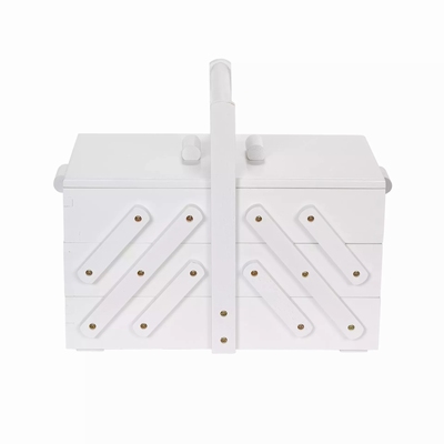 Naaibox hout wit