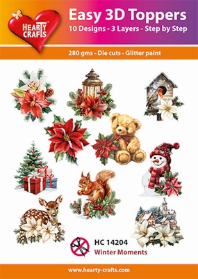 Easy 3D Designs pakket Winter Moments