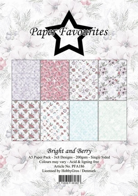 Paper Favourites Bright and Berry  A5