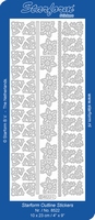 Starform Outline Stickers 10 x 23 cm