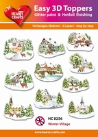 Easy 3D-Toppers - Winter Village 