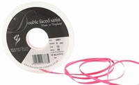 Satijn lint glans - Shocking Pink 1 meter