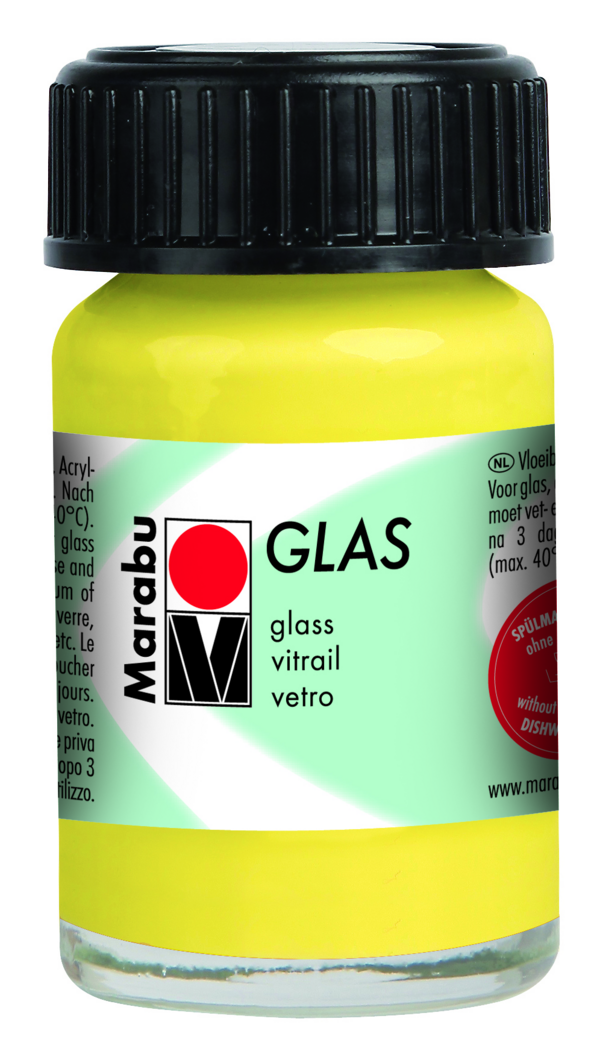 Marabu Glasverf Citroen 15 ml