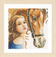 Vrouw met paard 