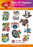 Easy 3D-Toppers, Sports & Hobby 