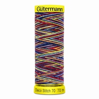 Gütermann Deco stitch multicolour 9831 70 Meter