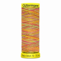 Gütermann Deco stitch multicolour 9873 70 Meter