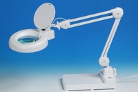 Tafel loupe Wit 