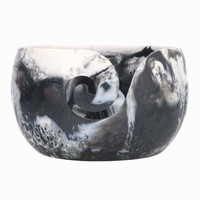 Scheepjes Yarn Bowl Gemarmerd Zwart-Wit 