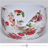 Durable Yarn Bowl Aluminium Roses 