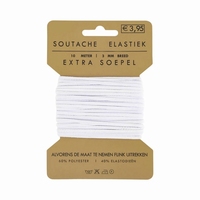Soutache Elastiek Extra Soepel 10 cm