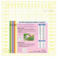 Quilt Liniaal 16x16cm 