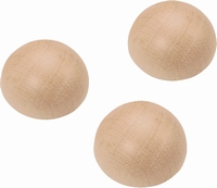 Houten Halve Bollen 32 stuks