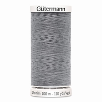 G&uuml;termann Denim Jeans naaigaren 100 mtr